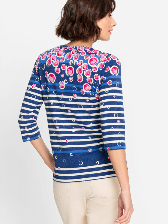 Olsen Olsen Särkpluus 11104616 Sinine Regular Fit