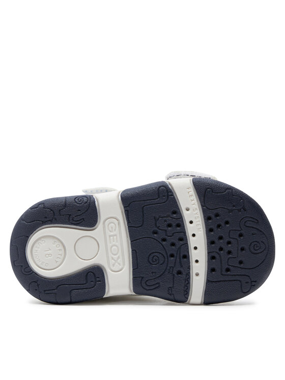Geox Geox Σανδάλια B Sandal Tapuz Boy B450XB 000BC C0293 Λευκό