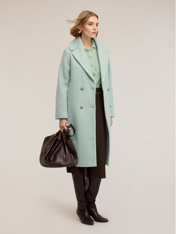 Motivi Motivi Cardigan M555W203752N015 Turchese Regular Fit