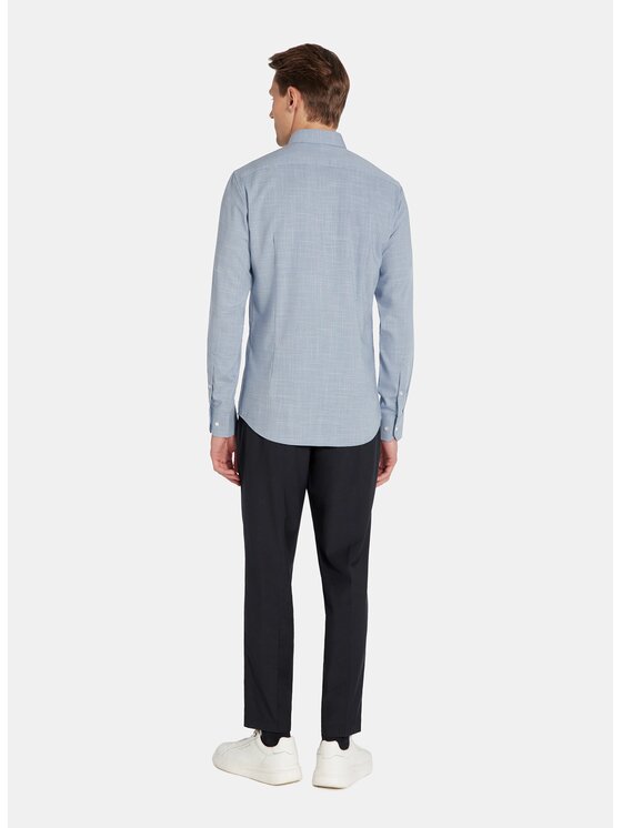 Pako Lorente Pako Lorente Koszula P25WF-1X-020 Granatowy Slim Fit