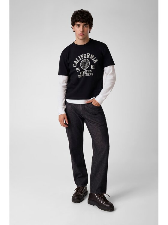 Guess Guess T-Shirt 183245 Černá Classic Fit