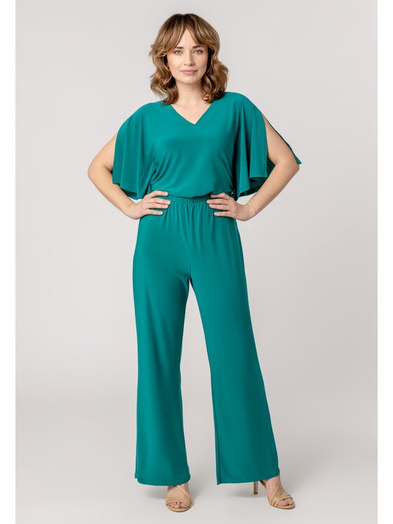 QUIOSQUE QUIOSQUE Overal 3US001 Tyrkysová Regular Fit