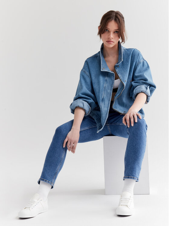Giacca di jeans Toronto Blu Oversize