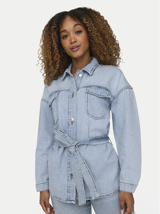 ONLY ONLY Τζιν μπουφάν Sophia 15282286 Μπλε Regular Fit