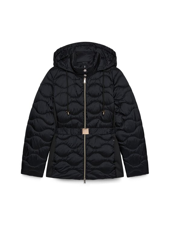 Fiorella Rubino Fiorella Rubino Giubbotto piumino F085T001524N033 Nero Regular Fit