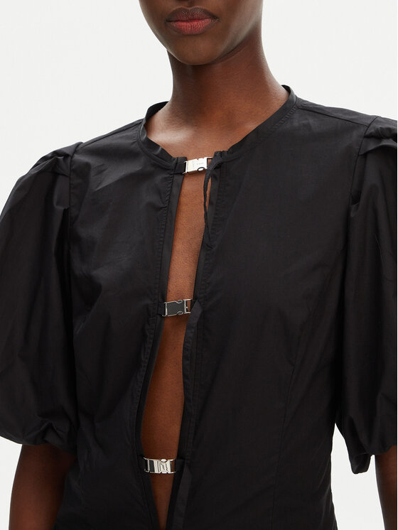 PINKO PINKO Koktejlové šaty Oliver 105212 A2LD Čierna Regular Fit
