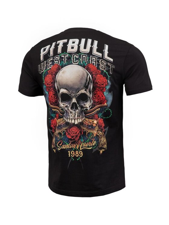 PITBULL PITBULL T-Shirt Koszulka Santa Muerte XL Czarny Regular Fit