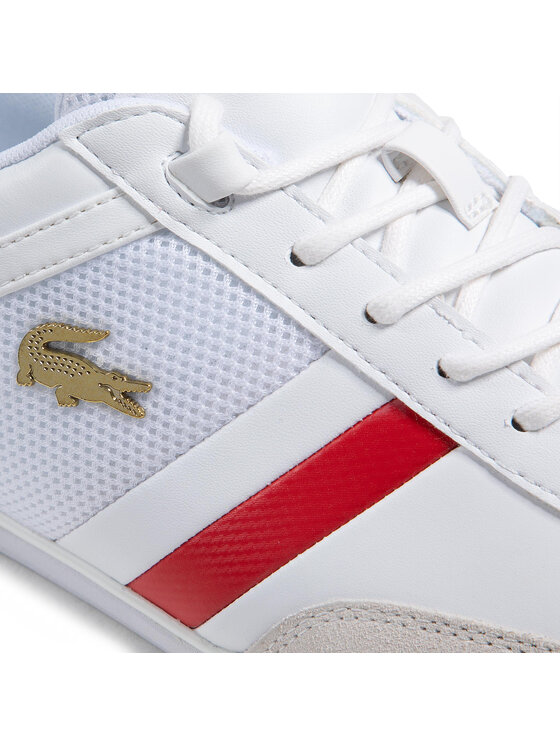 Lacoste giron hot sale trainers white