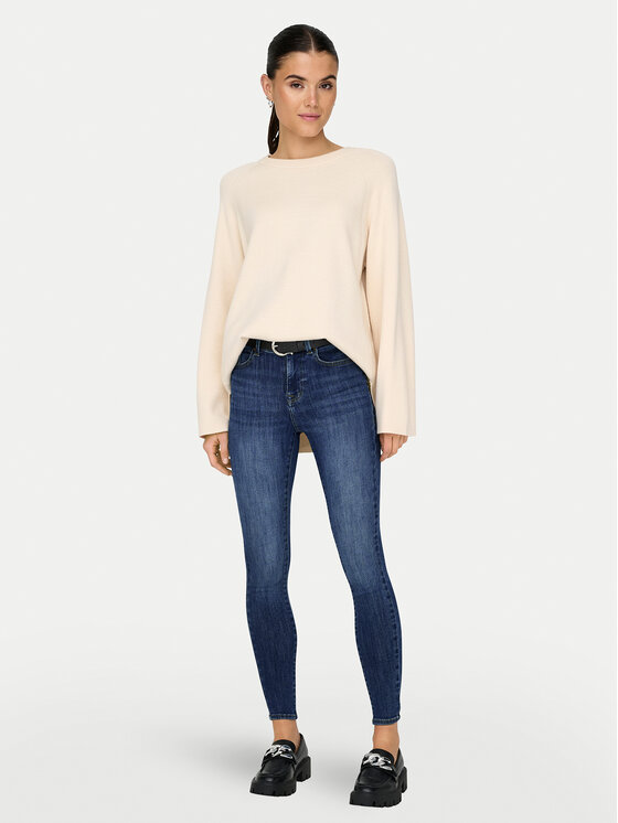 ONLY ONLY Džinsai Power 15313697 Mėlyna Skinny Fit