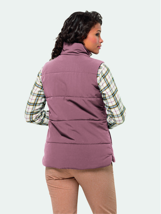 Jack Wolfskin Jack Wolfskin Vesta White Frost Vest 1207371 Růžová Regular Fit