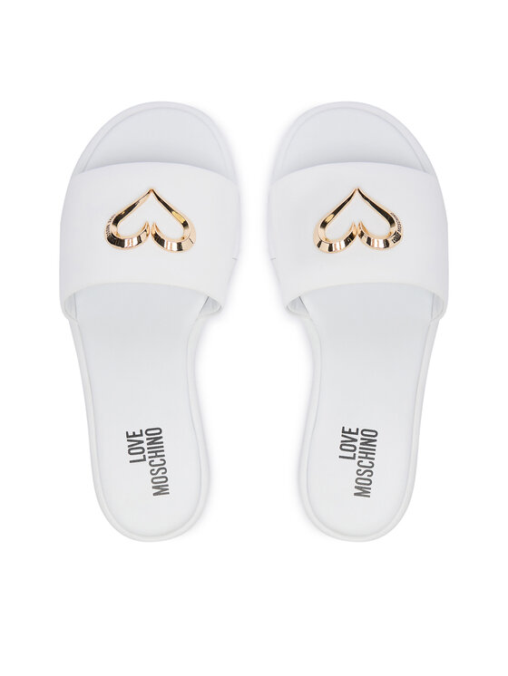 LOVE MOSCHINO LOVE MOSCHINO Pantoletten JA28252G0OIA0100 Weiß