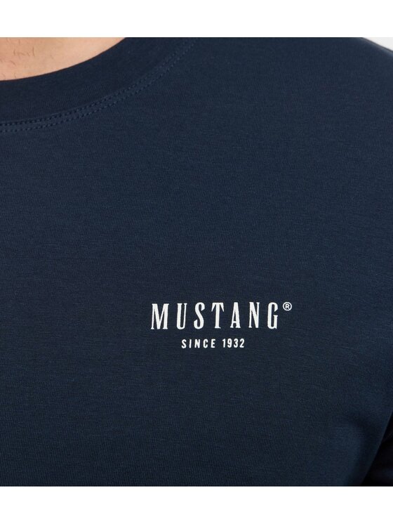 Mustang Mustang T-shirt Style Austin Blu scuro Regular Fit