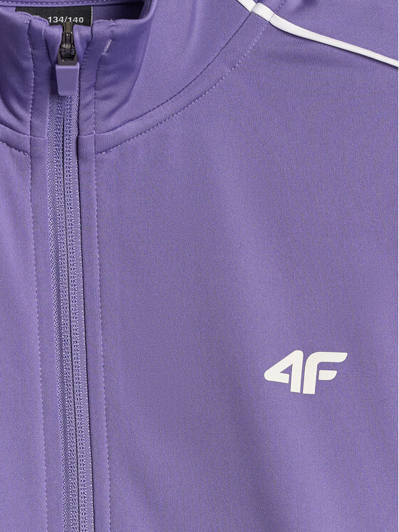 4F 4F Bluza AQUA FORCE Fioletowy Loose Fit