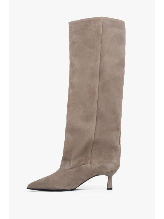 Estro Estro Μπότες ER00118408 Μπεζ