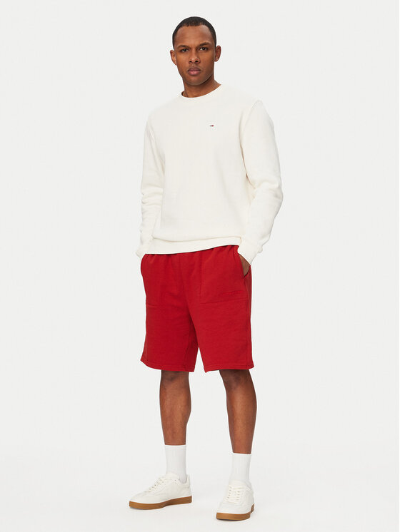 Tommy Hilfiger Tommy Hilfiger Szorty sportowe UM0UM03914 Czerwony Regular Fit