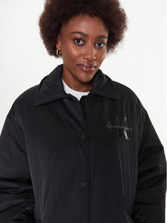 Calvin Klein Jeans Calvin Klein Jeans Übergangsjacke J20J220333 Schwarz Oversize