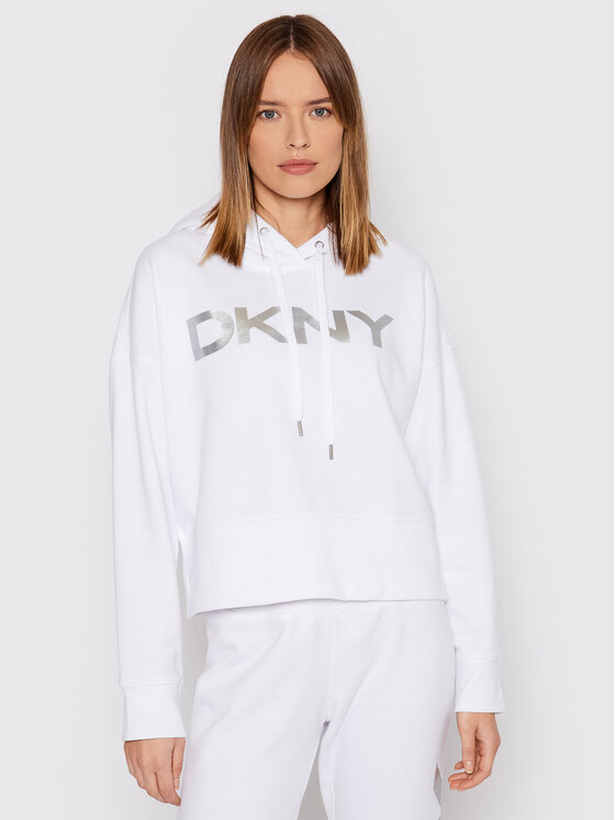 DKNY Sport DKNY Sport Bluza DP1T7970 Biały Regular Fit