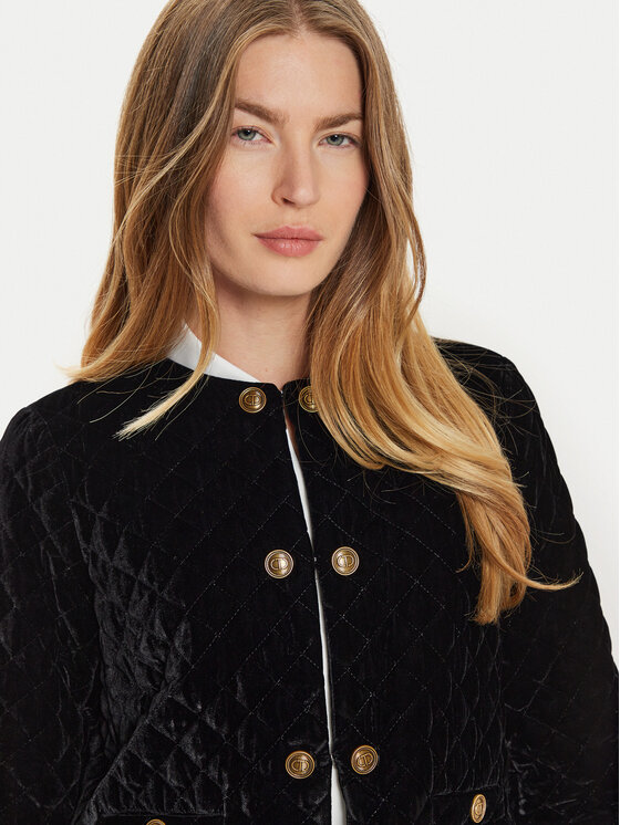 TWINSET TWINSET Marynarka 242TT2140 Czarny Regular Fit