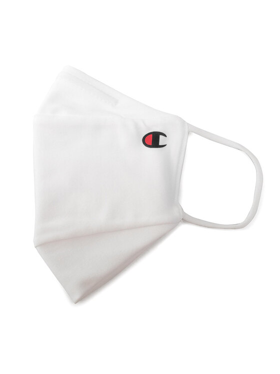 Set di 3 mascherine di tessuto 805371-WW001 Bianco...