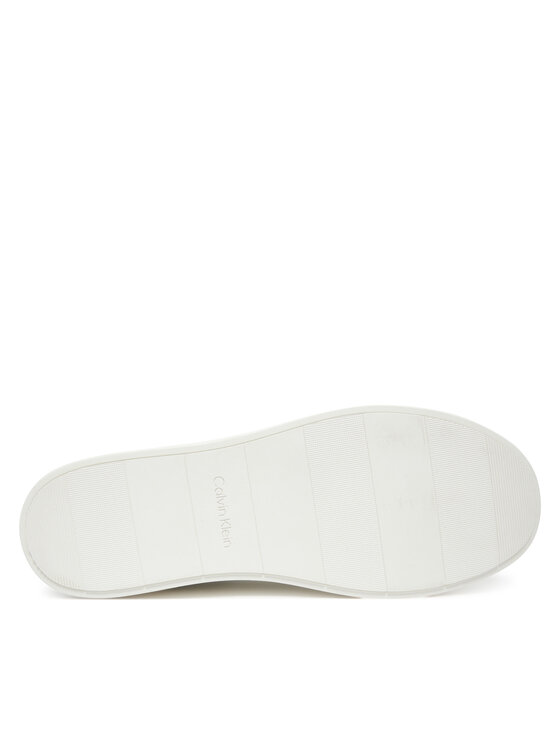 Calvin Klein Calvin Klein Snīkeri Low Top Lace Up Lth HM0HM01971 Balts