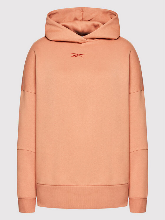 Felpa reebok donna arancione on sale