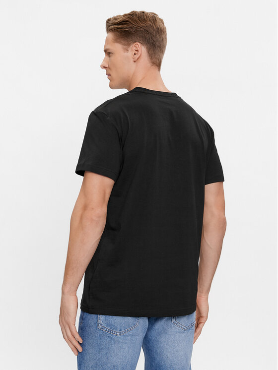 Calvin Klein Jeans Calvin Klein Jeans Marškinėliai J30J325268 Juoda Regular Fit