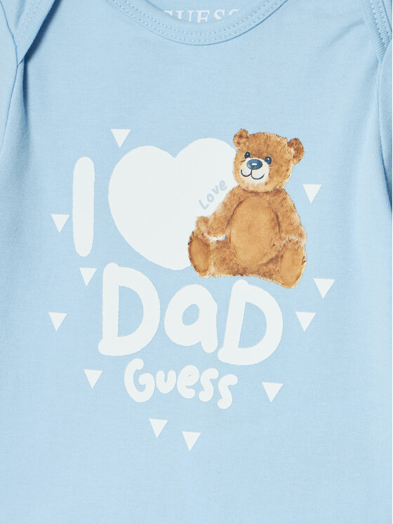 Guess Guess Komplekti kuuluvad bodi ja magamiskombinesoon P5RG02 K6YW1 Värviline Regular Fit