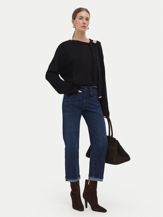 Liu Jo Liu Jo Jeansy UF6085 D0356 Granatowy Straight Fit