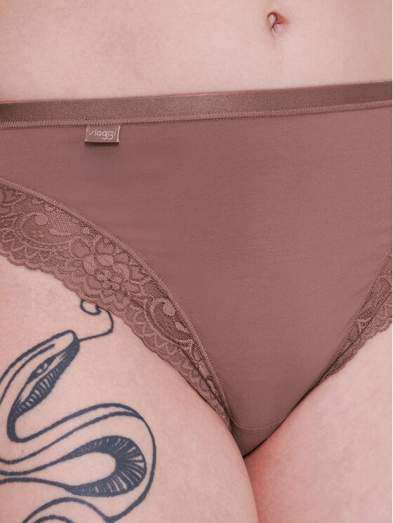 Sloggi Sloggi Klassischer Damenslip Romance 10031895 Braun