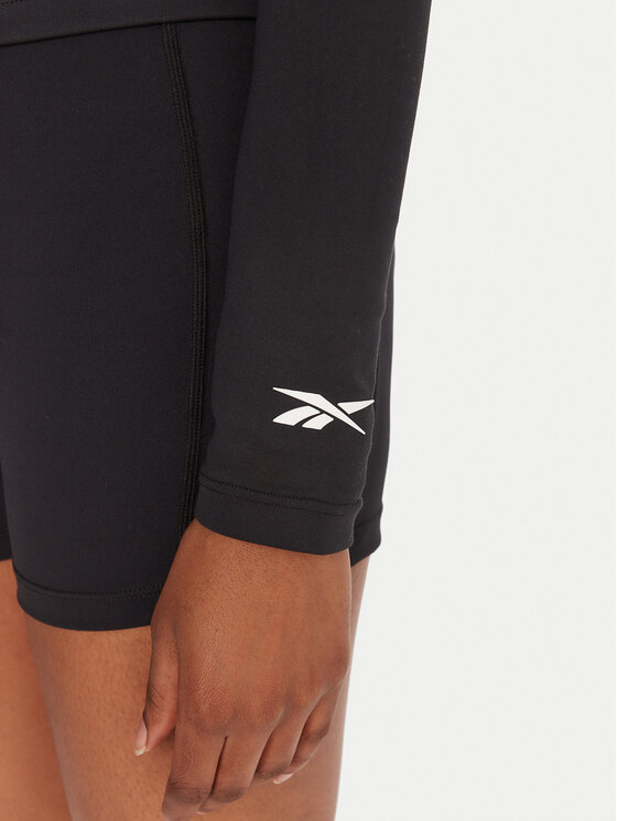 Reebok Reebok Тениска от техническо трико Reebok X Ewa Chodakowska RK25316CCW Черен Slim Fit