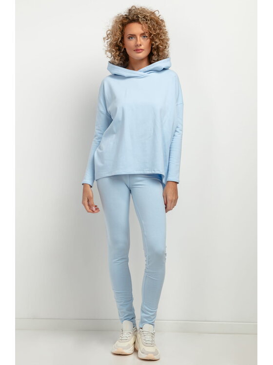 Tessita Tessita Spodnie dresowe T382 Niebieski Slim Leg