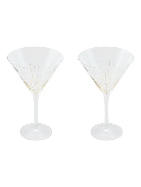 MIAhome MIAhome Kieliszek do martini 2 szt. Lunis Bezbarwny