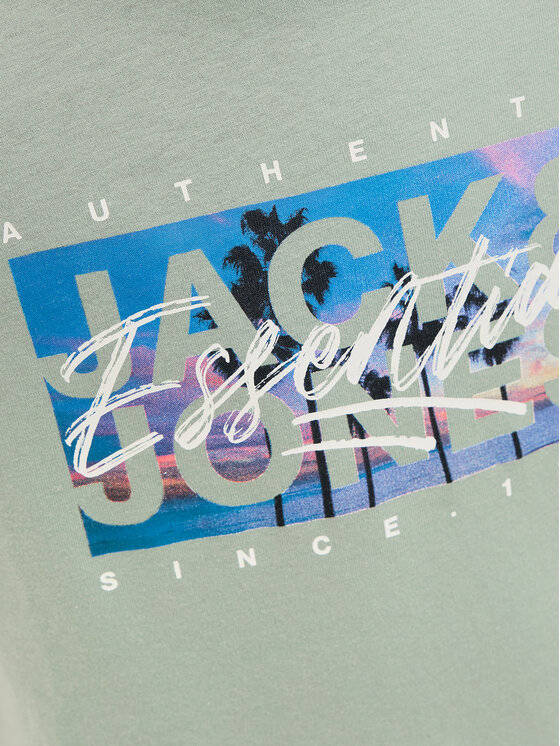 Jack&Jones Junior Jack&Jones Junior T-Shirt Colton 12269809 Πράσινο Regular Fit