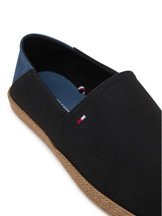 Tommy Hilfiger Tommy Hilfiger Espadrilky Core FM0FM05792 Černá
