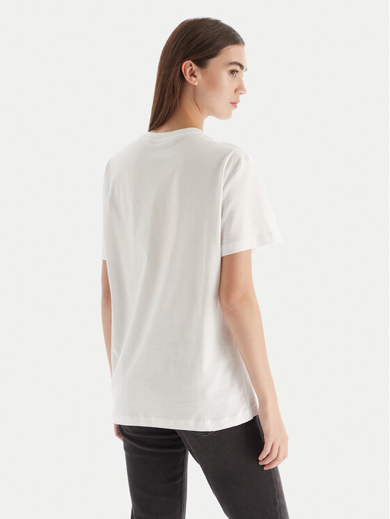 Versace Jeans Couture Versace Jeans Couture T-shirt 79GAHT05 CJ00T Bianco Regular Fit