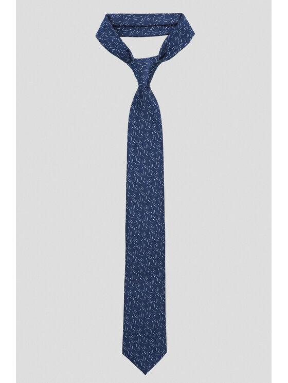 Lancerto Lancerto Krawat KR090124000163 Granatowy