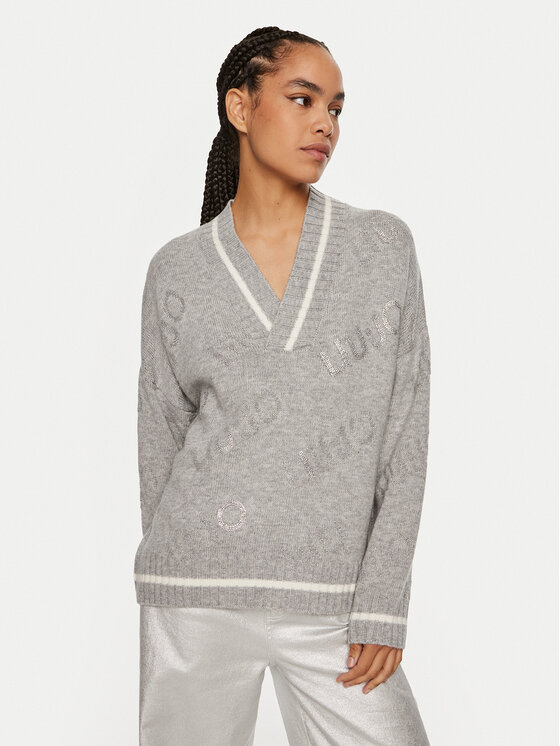 Liu Jo Liu Jo Pullover TF4169 MS55L C3459 Grau Regular Fit