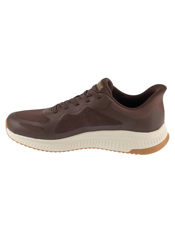 Skechers Skechers Sneakersy Slip-ins Bobs Sport Squad Chaos 4 Brązowy