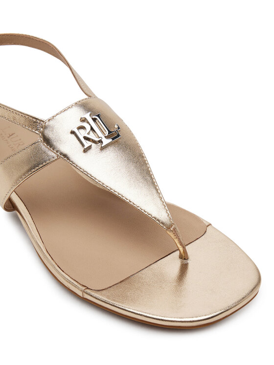 LAUREN RALPH LAUREN LAUREN RALPH LAUREN Sandały Everley 802970532001 Złoty