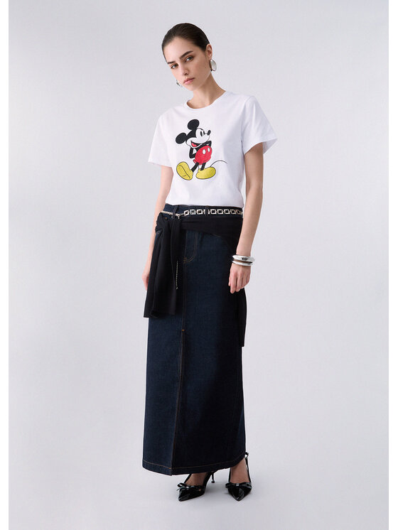 Liu Jo Liu Jo T-Shirt WF6441JS904L9548 Biały Regular Fit