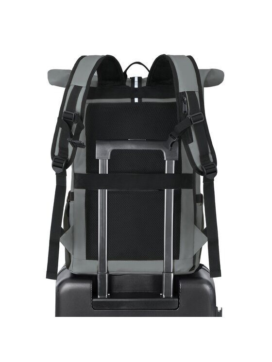 James Hawk James Hawk Plecak Praktyczny plecak typu Rolltop na laptopa 16" Szary