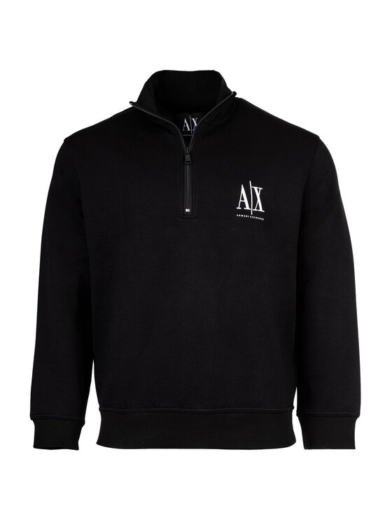 Armani Exchange Armani Exchange Bluza 28482 Czarny Casual Fit