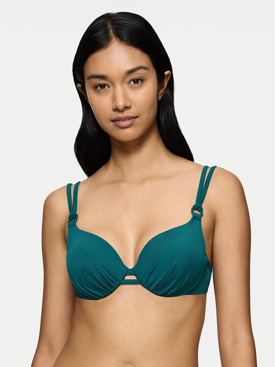Triumph Triumph Góra od bikini Summer Mix&Match 10214519 Zielony
