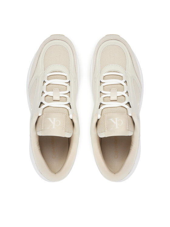 Calvin Klein Jeans Calvin Klein Jeans Tenisice Retro Tennis Mg Mix YW0YW01743 Bež