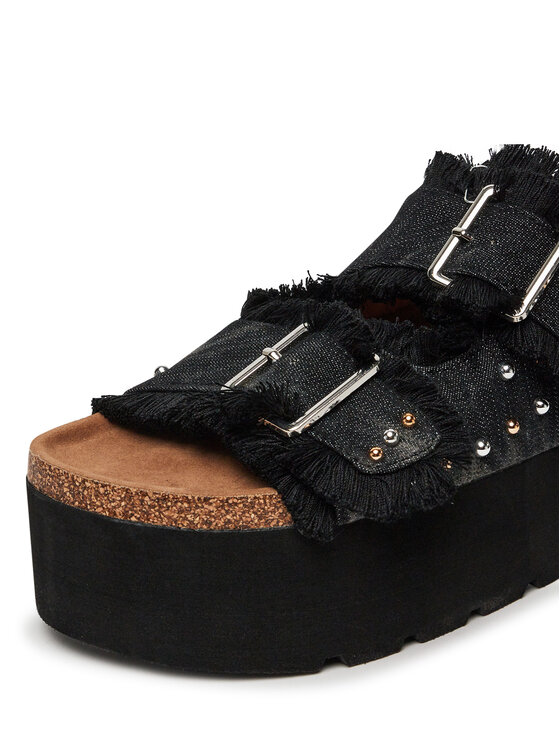 DeeZee DeeZee Papucs LB-P1748 Fekete
