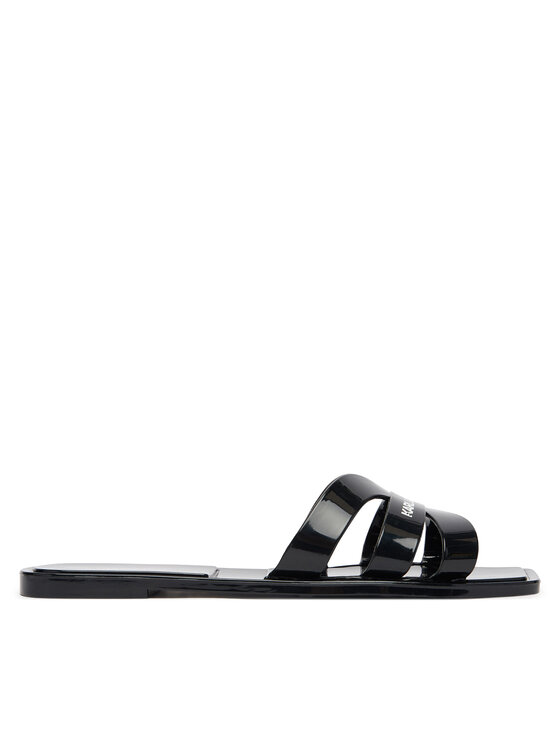 KARL LAGERFELD KARL LAGERFELD Šľapky Jelly IV KL80025S Čierna