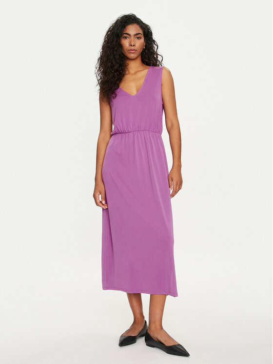 Vila Vila Sommerkleid Modala 14089488 Rosa Regular Fit