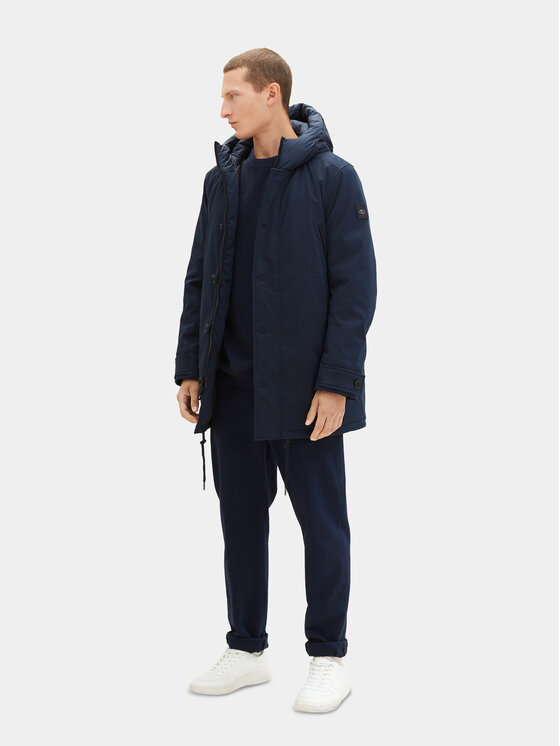 Tom Tailor Tom Tailor Μπουφάν μεταβατικό 1037352 Σκούρο μπλε Regular Fit