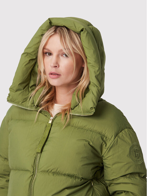 Tommy Hilfiger Tommy Hilfiger Μπουφάν πουπουλένιο WW0WW35084 Πράσινο Relaxed Fit