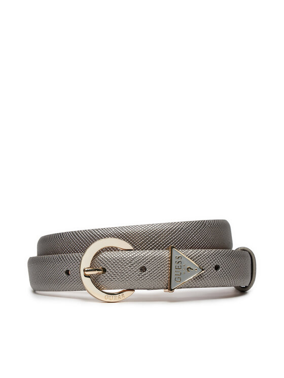 Pasek Damski Guess, Srebrny, Noelle (ZG) Belts BW9071 P4125